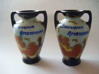 Holland Regina Gouda Souvenir Miniature Vases