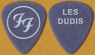 Foo Fighters Dave Grohl Authentic 2003 Tour Les Dudis Large Logo Guitar Pick
