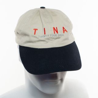Tina Turner World Tour 2000 Twenty Four Seven Tour Hat Cap Rock Pop Music