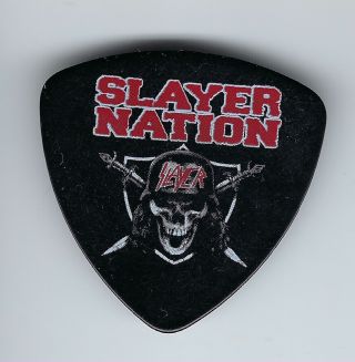 Slayer Kerry King Tour Guitar Pick Slayer Nation