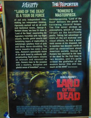 Land Of The Dead 27 X 40 2005 D/s Final Version Movie Poster