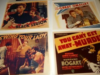 Humphrey Bogart 8 Ad Art Photos Swing Your Lady Great O ' Malley 3 On A Match 3