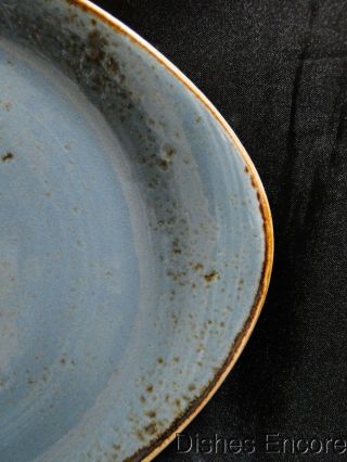 Steelite Performance Craft,  England: Blue Freestyle Plate (s),  9 3/4 