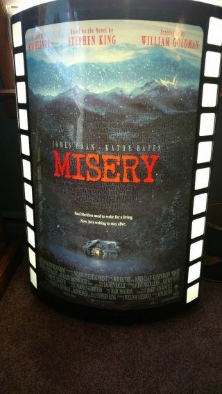 Misery 27x 41 Vintage Poster 1990 Stephen King
