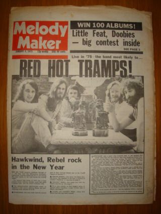 Melody Maker 1975 Jan 4 Supertramp Hawkwind Little Feat