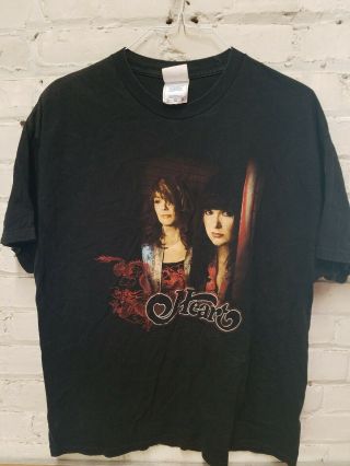 Heart Band 2008 Tour Shirt Alive In America Xl
