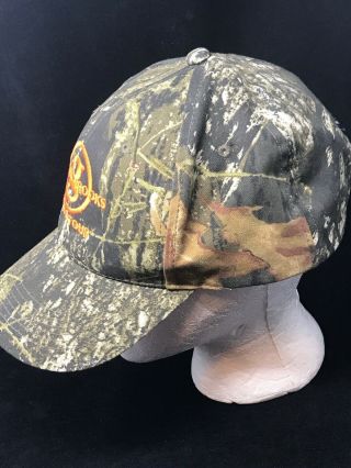 Garth Brooks World Tour Concert Baseball Hat Camouflage Mossy Oak Camo Strap Cap 7