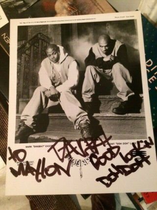 Hoodratz Vintage Hip Hop Promo Pic Rap Signed