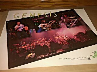 Genesis In Concert 1979 Atlantic Records Poster Never Displayed