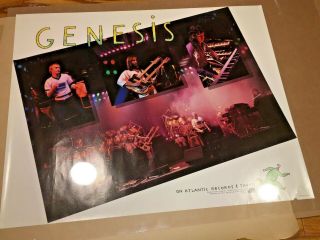 Genesis In Concert 1979 Atlantic Records Poster NEVER DISPLAYED 4