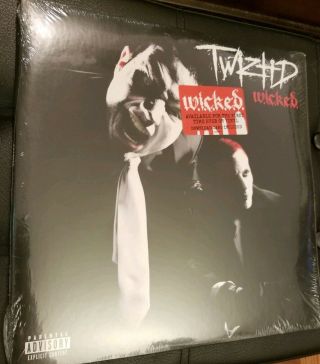Twiztid - W.  I.  C.  K.  E.  D.  Vinyl Record 12 " Insane Clown Posse Wicked 2 Set