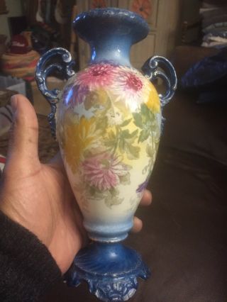 Antique Royal Bonn Porcelain Hand Painted Vase