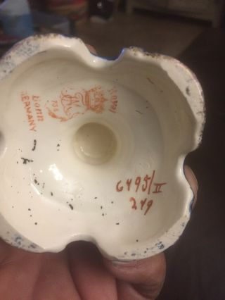 Antique Royal Bonn Porcelain Hand Painted Vase 6