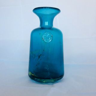 Stunning Vintage Mdina Sea And Sand Vase Art Glass