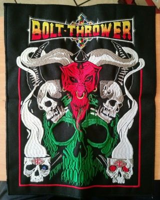 Bolt Thrower Cenotaph Embroidered Back Patch