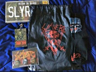 Slayer: Final Tour 2019 Vip Package Set