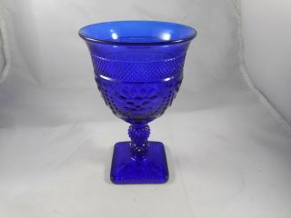 Imperial Glass Chroma Cobalt Blue Water Goblet