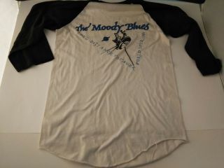 Vintage 1981 The Moody Blues Long Distance Voyager World Tour T Shirt 81 Med 4