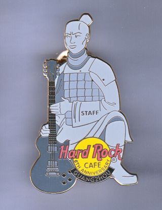 Hard Rock Cafe Pin: Guangzhou 6th Anniversary Staff Le200