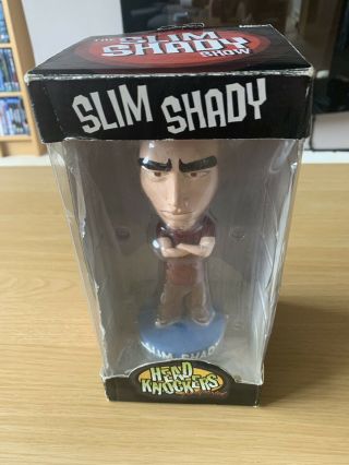Slim Shady Show Head Knockers Bobblehead Eminem Figure Box Neca
