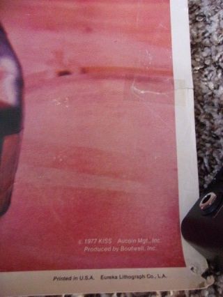 KISS 1977 Alive II/Love Gun Paul Stanley Poster - 2