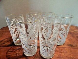 Vintage Lillies Of The Valley Tumblers