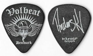 Volbeat White/black Tour Guitar Pick