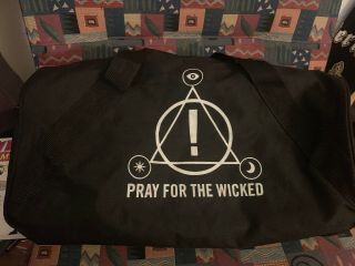 Panic At The Disco Pray For The Wicked Vip Gym Duffle Bag Rare Brendon Urie