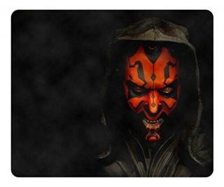 Darth Maul Rectangle Non - Slip Mousepad Water Resistent Oblong Gaming Mouse Pads