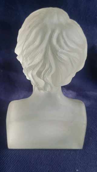 1880 ' S GILLINDER & SONS AMERICAN SATIN GLASS BUST ABRAHAM LINCOLN CENTENNIAL 3