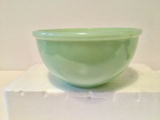 Vintage Fire King Jadeite Small Mixing Serving Bowl 4 3/4 " Green Chili Cereal