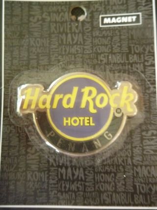 Hard Rock Hotel Penang Classic Logo Magnet in 2