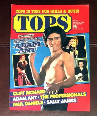 Tops (1982) Bad Manners,  Adam Ant,  Bucks Fizz,  Duran Duran,  Cliff Richard