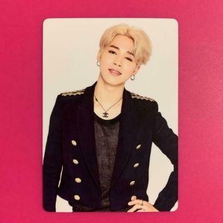 Bts Jimin World Tour Love Yourself Speak Yourself Japan Edition Photo Card Sys 1