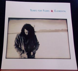 Tears For Fears - Elemental Poster Flat - 12x12 - 2 Sided Promo