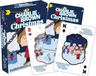 A Charlie Brown Christmas Tv Movie Photo Illustrated Playing Cards