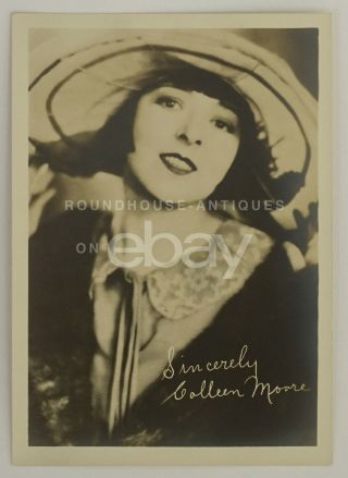Orig.  Silent Film Movie Star Colleen Moore Photograph Golden Age Hollywood