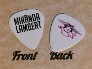 Miranda Lambert (band Signature Logo) Guitar Pick - (w)