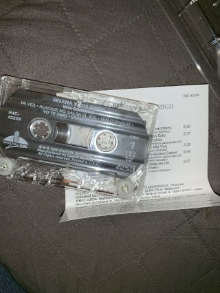 SELENA Quintanilla Ven Conmigo cassette tape And CD And Cassette 6