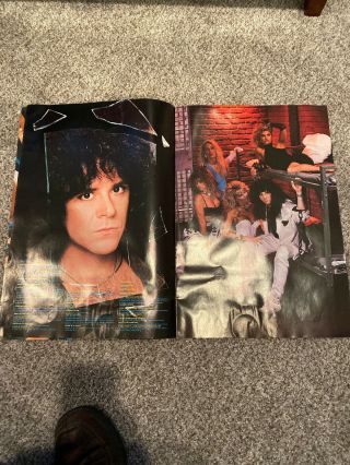 1987 - 88 KISS Crazy Nights Concert World Tour Book Stanley,  Simmons,  Carr,  Kulick 5