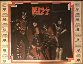 1978 Kiss 1st Series Bubble Gum Cards Complete
