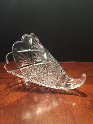 Waterford Marquis by waterford Crystal Cornucopia Horn Of Plenty 2