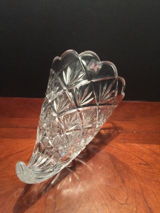 Waterford Marquis by waterford Crystal Cornucopia Horn Of Plenty 3