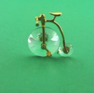 Swarovski Crystal Penny Farthing Miniature Bicycle 4