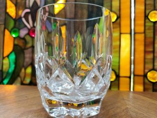 Single Waterford Crystal Lismore Double Old Fashioned Whiskey Scotch Glasse