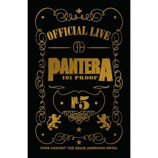 Pantera 101 Proof Poster Flag Official Fabric Premium Textile Wall Banner