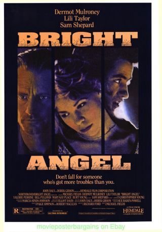 Bright Angel Movie Poster 27x40 Lili Taylor Dermot Mulroney 1991