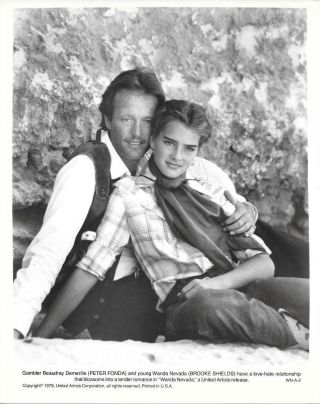 Young Brooke Shields Peter Fonda 1979 Photo Stills " Wanda Nevada "