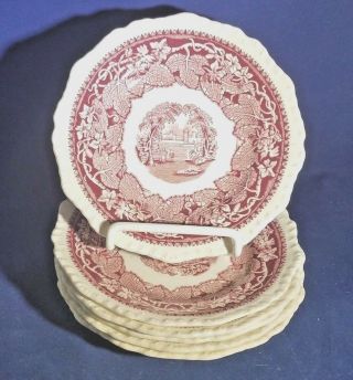 Masons Vista Pink - Bread & Butter Plate 5 3/4 " Set Of 6