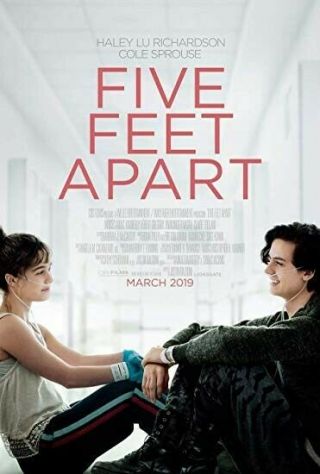 Five Feet Apart Theatrical Movie Poster 27x40 Ds One Sheet